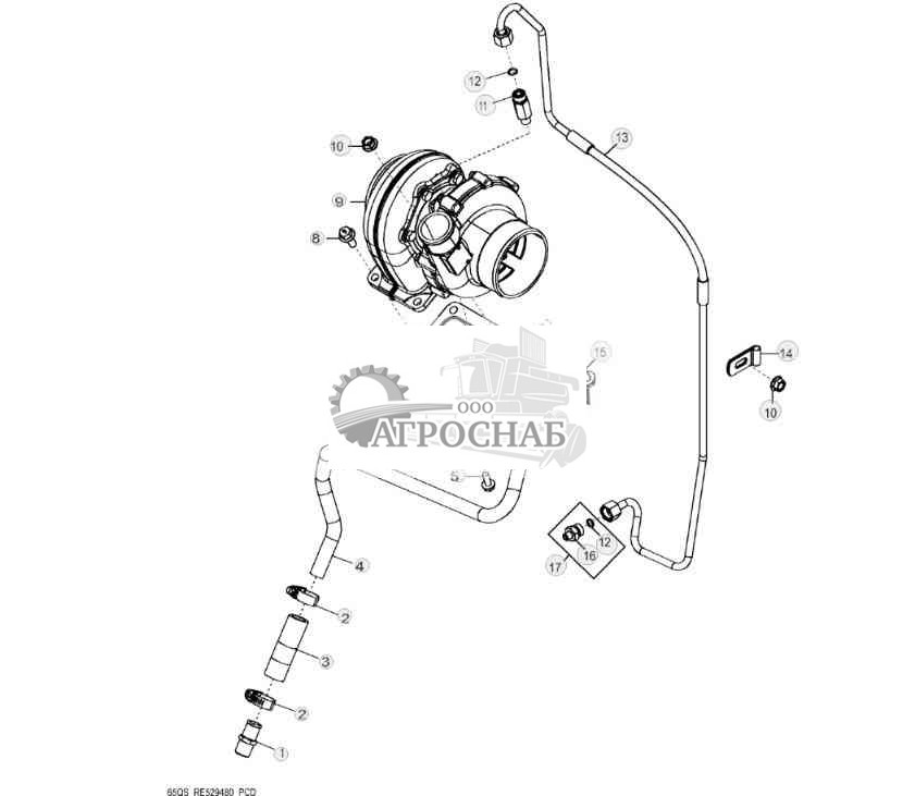 65QS Турбонагнетатель 